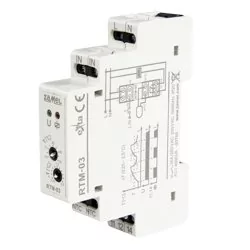 Zamel Regulator temperatury od -10 do 90 st. C jednomodułowy z nastawą histerezy 0,25-2 st. C RTM-03 EXT10000251 EXT10000251 - Bezpieczniki elektryczne - miniaturka - grafika 2
