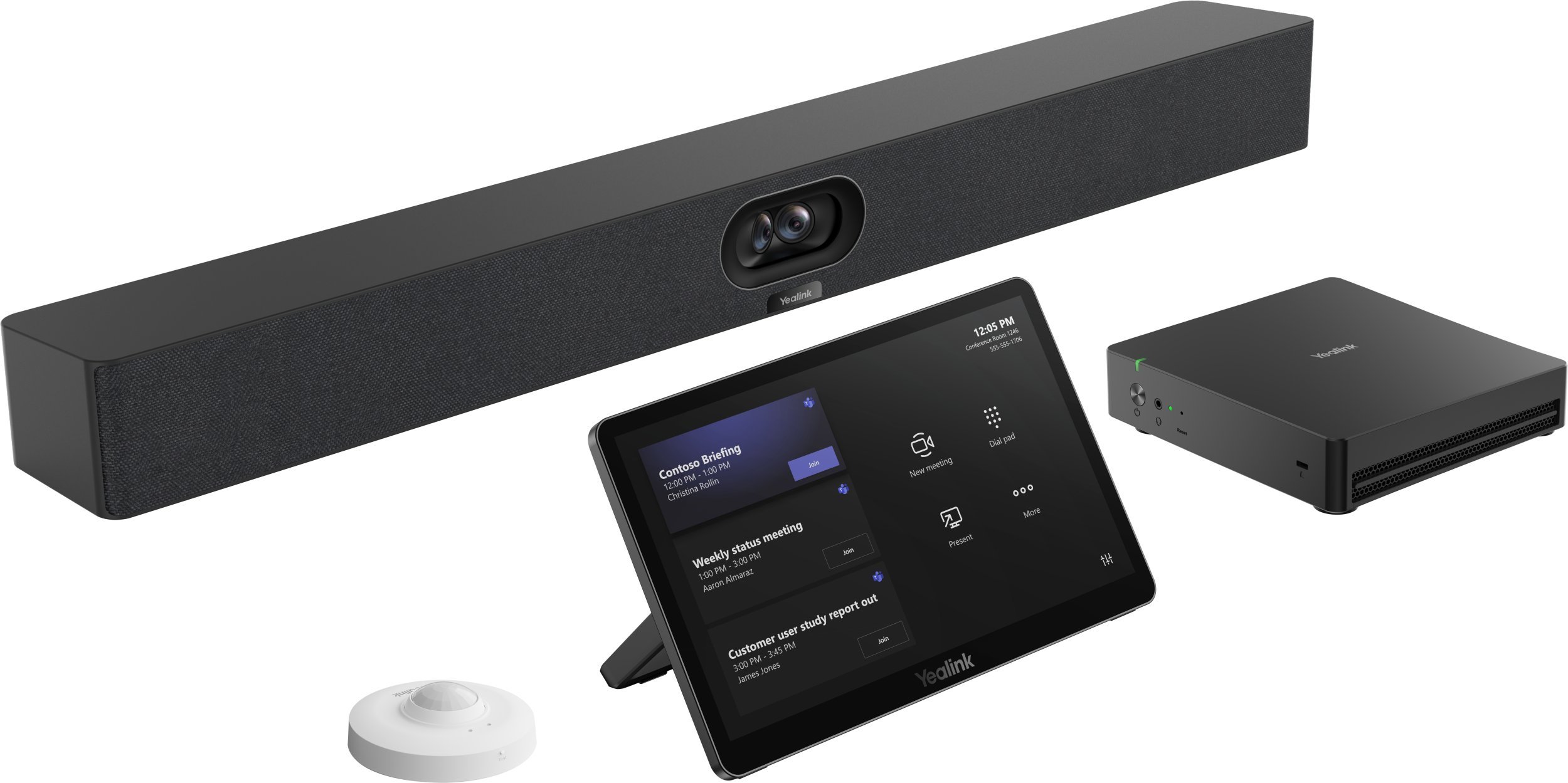 Terminal sieciowy Yealink system videokonferencyjny 48 MP MVC S40-C5U-000 1106893