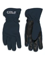 Rękawiczki dla dzieci - COLD Rękawiczki softshellowe w kolorze granatowym - miniaturka - grafika 1
