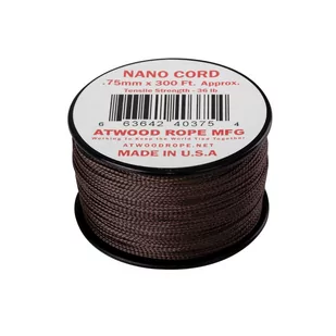 Helikon-Tex Nano Cord (300ft) - Brown - Odzież taktyczna i umundurowanie - miniaturka - grafika 1