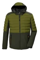 Kurtki męskie - Killtec Kow 3 Mn Jckt męska kurtka pikowana/funkcyjna z kapturem - miniaturka - grafika 1