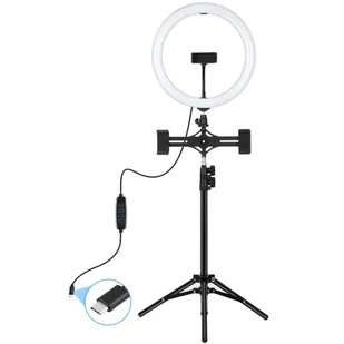 Lampa pierścieniowa LED PULUZ PKT3099B - Lampy studyjne - miniaturka - grafika 1