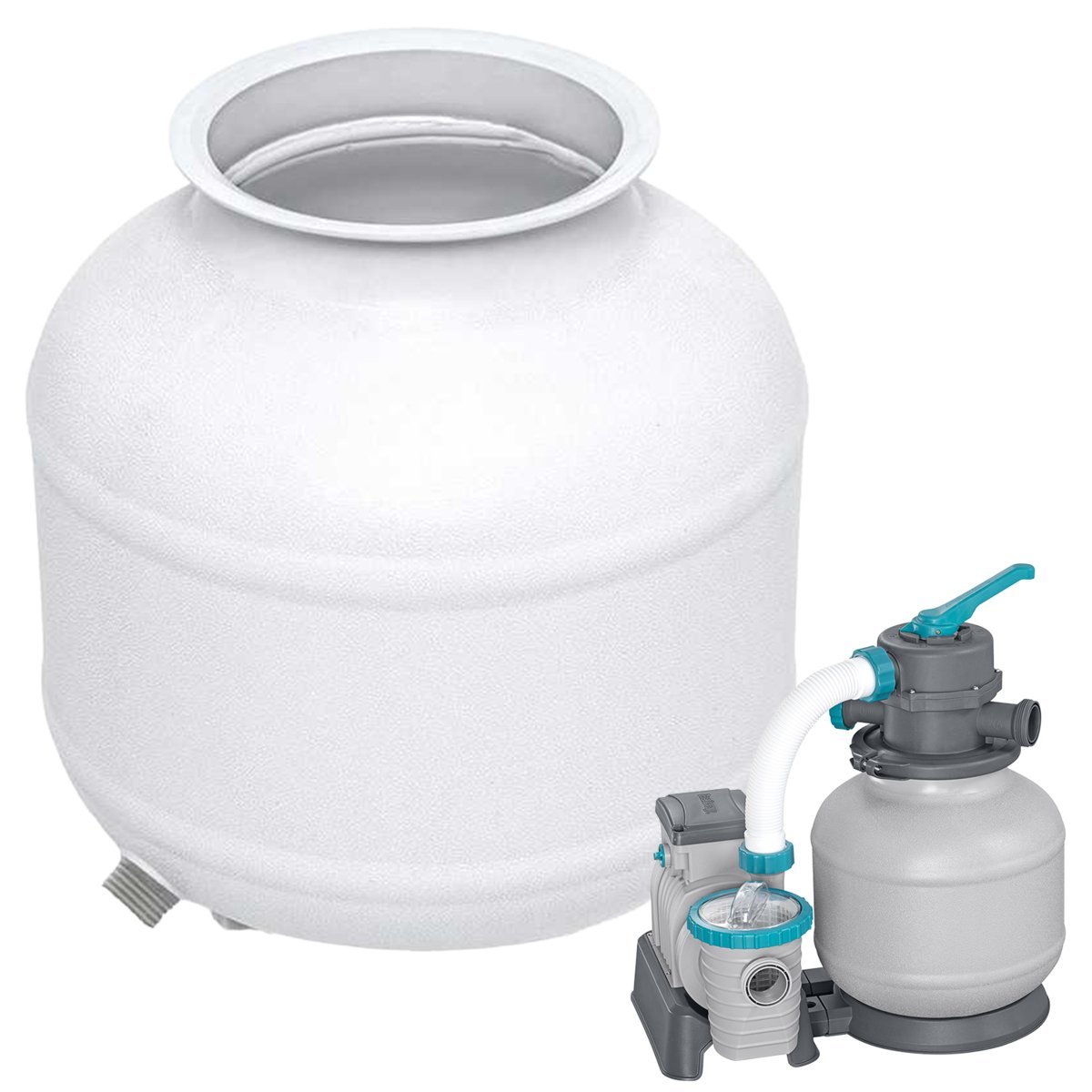 Bestway zbiornik kubeł filtracyjny na piasek do pompy  58499 flowclear