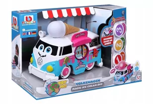 Bburago Pulio junior 88610 VW Samba Autko z lodami - Samochody i pojazdy dla dzieci - miniaturka - grafika 1