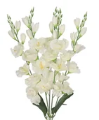 Sztuczne kwiaty - SZTUCZNE KWIATY BUKIET GĘSTY DUŻY MIECZYK MIECZYKI - miniaturka - grafika 1