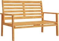 Sofy ogrodowe - vidaXL Sofa ogrodowa 120 cm z litego drewna akacjowego - miniaturka - grafika 1