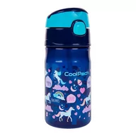 Shakery i bidony sportowe - Bidon szkolny z rurką 300ml Coolpack Handy HAPPY UNICORN - miniaturka - grafika 1