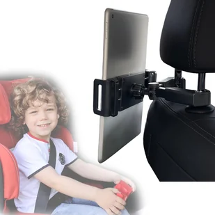 Samochodowy Uchwyt na Tablet Regulowany do Tylnego Siedzenia 6.5-10.9 Cali - Akcesoria do tabletów i e-booków Samochodowy Uchwyt na Tablet Regulowany do Tylnego Siedzenia 6.5-10.9 Cali - Akcesoria do tabletów i e-booków - miniaturka - grafika 1