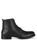 Botki męskie - Lasocki Trzewiki BOB-01 MI08 Czarny - miniaturka - grafika 1