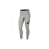 Legginsy - Damskie legginsy sportowe Nike Leg-a-see Swoosh DB3896-063 - miniaturka - grafika 1