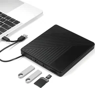 Napędy optyczne - Napęd Reagle Reagle Zewnętrzny Przenośny Napęd CD DVD-RW USB 3.2 USB-C - miniaturka - grafika 1