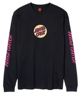 Koszulki męskie - t-shirt SANTA CRUZ Wagon Dot Front T-Shirt Black - miniaturka - grafika 1