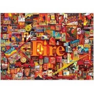 Puzzle - Cobble Hill Puzzle 1000 Cztery żywioły - Ogień - Cobble Hill - miniaturka - grafika 1