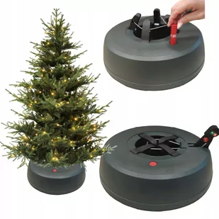 COIL Stojak pod choinkę PREMIUM solidny ciężki choinkowy duży do drzewka max 2.7m podstawka z automatycznym mechanizmem zielony - Stojaki choinkowe COIL Stojak pod choinkę PREMIUM solidny ciężki choinkowy duży do drzewka max 2.7m podstawka z automatycznym mechanizmem zielony - Stojaki choinkowe - miniaturka - grafika 1