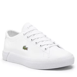 Sneakersy damskie - Sneakersy LACOSTE - Gripshot Bl 21 1 Cfa 7-41CFA002021G Wht/Wht - grafika 1