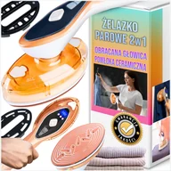 Parownice do ubrań - Parownica Do Ubrań Żelazko Parowe Steamer Parowy Zestaw Akcesoria Premium - miniaturka - grafika 1