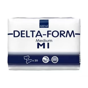 ABENA DELTA-FORM Medium M1 Pieluchomajtki dla dorosłych, 20szt. - Pieluchy dla dorosłych - miniaturka - grafika 1