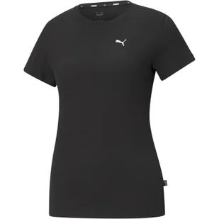 Koszulka treningowa damska Puma ESS Small Logo Tee - Koszulki sportowe damskie - miniaturka - grafika 1