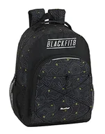 Plecaki - Blackfit8 Adaptowany plecak do recyklingu Topography, 320x150x420 mm, czarny/zielony, Czarny/Zielony, 320x150x420 mm, Casual - miniaturka - grafika 1