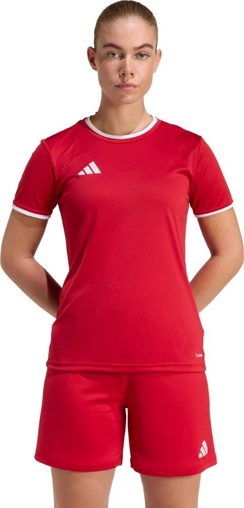 Koszulka damska adidas Entrada 26 Jersey czerwona JZ2490 2XL