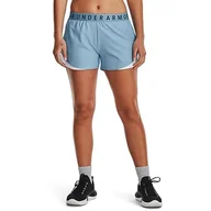 Spodenki damskie - Under Armour Damskie szorty Play Up 3.0 luźne spodenki na siłownię dla kobiet z pochlebnym zakrzywionym obszyciem, odprowadzające pot spodenki do biegania - miniaturka - grafika 1