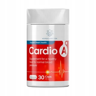 CARDIO A : Wit C Tiamina Astaksantyna Koenzym Q10 Witamina B6 Witamina E - Witaminy i minerały - miniaturka - grafika 1
