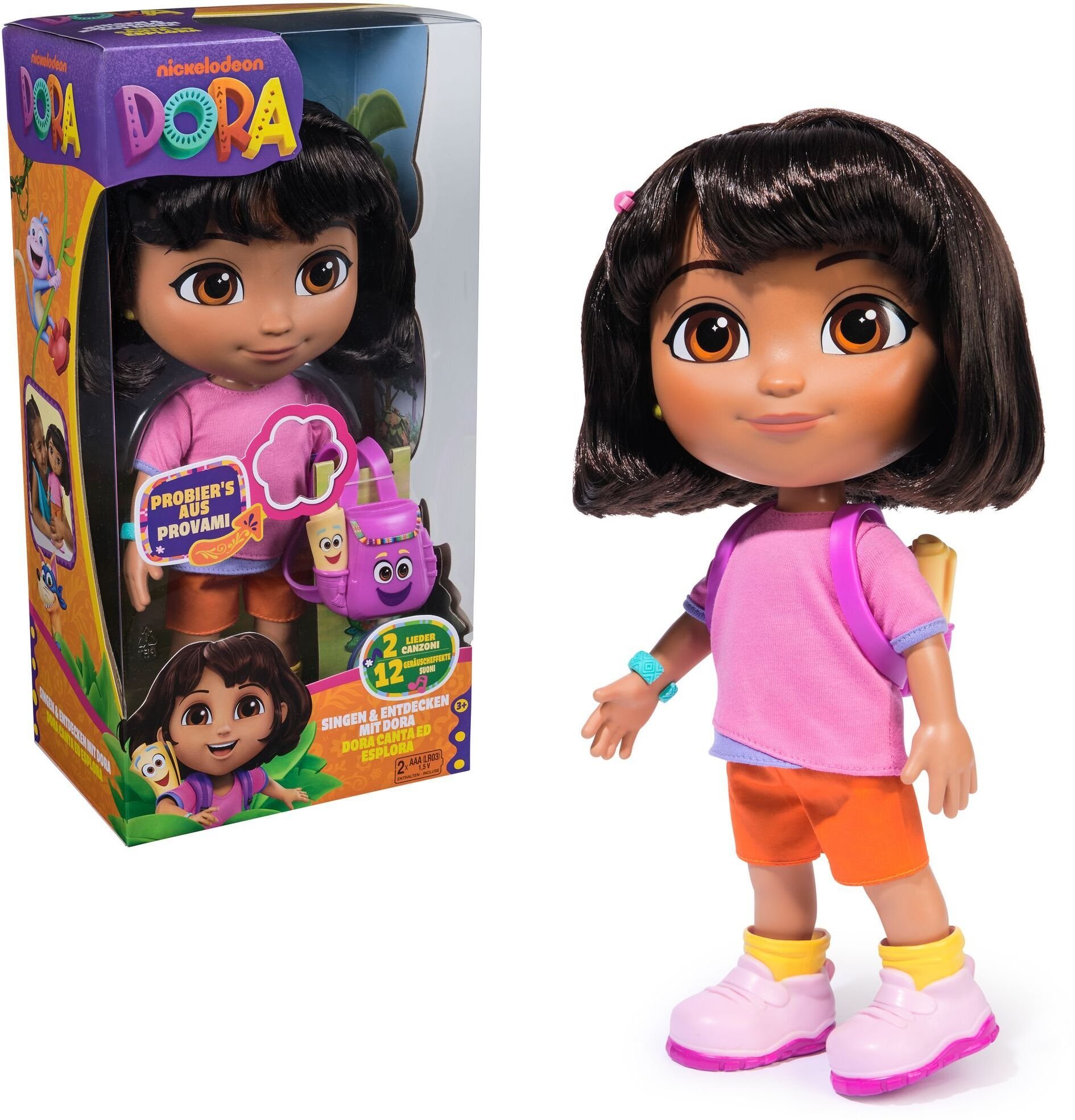 Spin Master Spin Master Dora - Sing with me Dora, Doll 35 cm