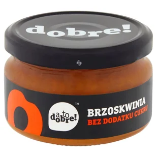 BioOne Brzoskwinia bez dodatku cukru 215g - Konfitury, marmolady, powidła - miniaturka - grafika 1
