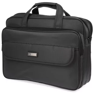 Porządna Torba męska duża kodura na laptop pasek regulowany Star Dragon czarny - Torby na laptopy Porządna Torba męska duża kodura na laptop pasek regulowany Star Dragon czarny - Torby na laptopy - miniaturka - grafika 1