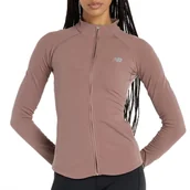 Bluzy sportowe damskie - Bluza damska New Balance WJ53101EAS - różowy - miniaturka - grafika 1