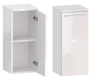 Słupek Łazienkowy ROSEN 30 1D D P - Uchwyt Biały - Szafki łazienkowe - miniaturka - grafika 1