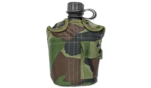 Manierka Wojskowa z Pokrowcem Us Army 1QT Woodland - Kuchnia turystyczne i akcesoria - miniaturka - grafika 1