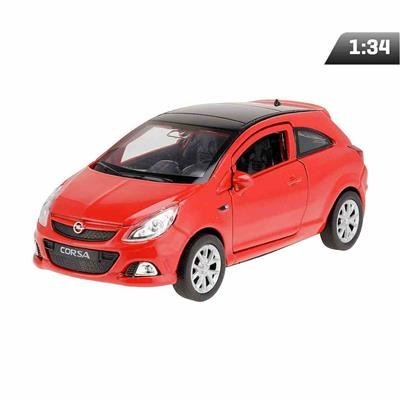 Autko model 1:34 Opel Corsa OPC czerwony