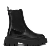 Botki damskie - Sztyblety G-Star Raw CEO-WI34-JOSIA-03 Czarny - miniaturka - grafika 1