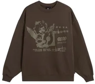 Bluzy damskie - Bluza Damska VANS Earthbound OS Crew Coal Brown VN000Q35EMP1 L - miniaturka - grafika 1