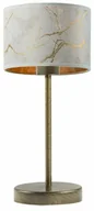 Lampy stojące - LAMPA NOCNA Z MOTYWEM MARMURU KIRA MARBLE - miniaturka - grafika 1