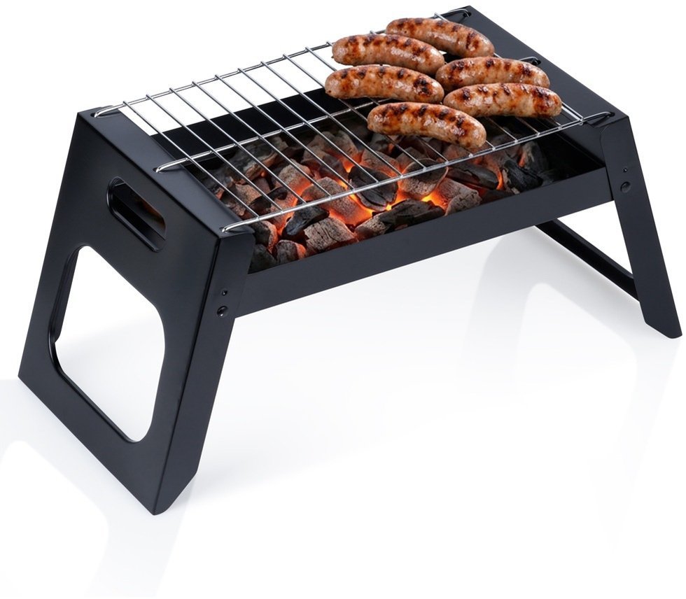 Vilde Grill węglowy składany przenośny 46x22x22 cm
