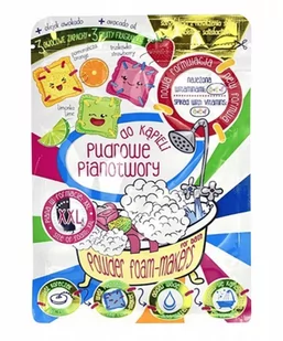 Pudrowe Pianotwory Piana Do Kąpieli 3 Zapachy - Kosmetyki do kąpieli - miniaturka - grafika 1