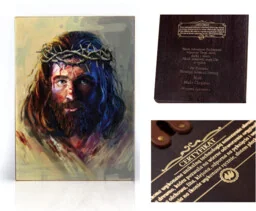 Ikona religijna Jezus Chrystus Ecce Homo - Ikony i obrazy sakralne Ikona religijna Jezus Chrystus Ecce Homo - Ikony i obrazy sakralne - miniaturka - grafika 1