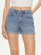 Spodenki damskie - ONLY Szorty jeansowe Phine 15196224 Niebieski Regular Fit - miniaturka - grafika 1