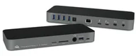 Stacje dokujące i replikatory portów - OWC OWCTB3DK14PSGG stacja dokująca Przewodowa Thunderbolt 3 Szary - miniaturka - grafika 1