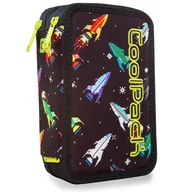 Piórniki - CoolPack Potrójny piórnik z wyposażeniem Jumper 3 ROCKETS A67207 - miniaturka - grafika 1