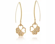 Kokony niemowlęce - KOLCZYKI KONICZYNKI ZDOBIONE KRYSZTAŁKAMI PRECIOSA Z KOLEKCJI MERYMEJKAP (P - miniaturka - grafika 1