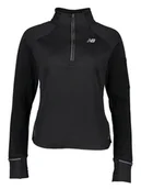 Bluzy damskie - New Balance Bluza polarowa "Heat Grid" w kolorze czarnym - miniaturka - grafika 1