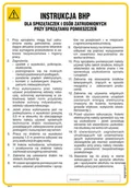Instrukcje stanowiskowe BHP - IAA13 INSTRUKCJA BHP DLA SPRZĄTACZEK I OSÓB ZATRUDNIONYCH PRZY SPRZĄTANIU, FN - FOLIA SAMOPRZYLEPNA; (245X350MM) - miniaturka - grafika 1