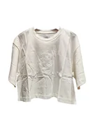 Koszulki i topy damskie - T-shirt Damski VANS Ellipse Relax Crop SS Egret VN000XDWC9F1 XXS - miniaturka - grafika 1