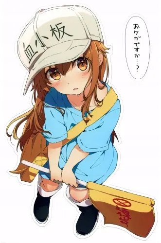 Plakat Anime Cells at Work hs_029 A2 (custom)