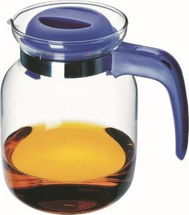 Czajniczek z pokrywką dzbanek 1,5 l dzbanek na herbatę dzbanek na sok dzbanek na wodę dzbanek na herbatę dzbanek z twardego szkła - Dzbanki i imbryki - miniaturka - grafika 1