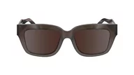 Okulary przeciwsłoneczne - Calvin Klein Damskie okulary przeciwsłoneczne CK23540S, szarobrązowe, jeden rozmiar, brązowy (taupe), Rozmiar uniwersalny - miniaturka - grafika 1