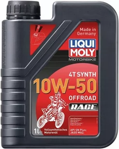 Liqui Moly Olej do LIQUI Moly 3051 Motor Bike 4T Synth 10 W-50 Offroad Race 3051 - Oleje silnikowe - miniaturka - grafika 1